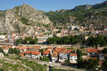 Fototapeta premium A view from Amasya, Turkey