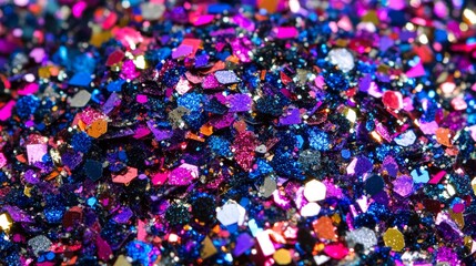 Colorful Glitter Sparkle Texture Background
