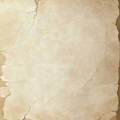 Fototapeta premium Antique Cracked Parchment Paper Texture Background | Grunge Vintage Design