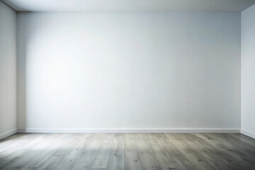 empty room with wall