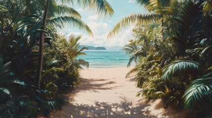 Fototapeta premium tropical beach
