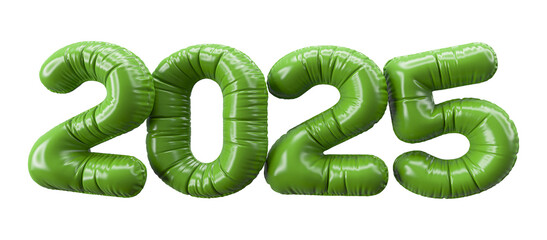 Balloon Number 2025 New Year