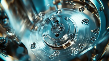 Complex Metallic Machine Internal Components