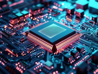 Innovative gpu chip processor revolutionizing computing technology in modern electronics lab environment