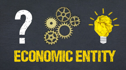 Obraz premium Economic Entity 