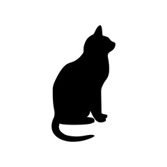 black cat silhouette