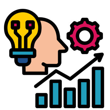 idea generation, progress, business growth clip art preview