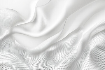 Obraz premium A soft, light white background with diagonal line and dot work, showcasing transparent elements and negative space