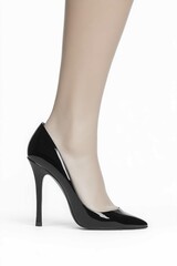 High Heel Close-Up in Motion

