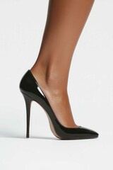 High Heel Close-Up in Motion

