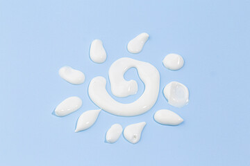 Image of a sonscreen(sunblock) formulation.