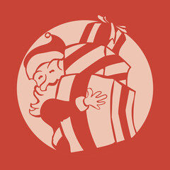Santa claus vector art