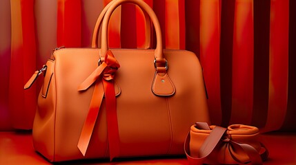 Trendy Tangerine: Bag  