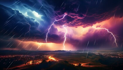 The sound of thunder can be both comforting and alarming. 