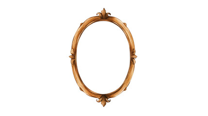 Ornate Vintage Frame with Decorative Elements for Artistic Display