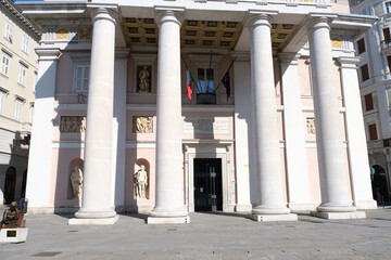 La Camera di Commercio di Trieste, Friuli-Venezia Giulia, Italia.