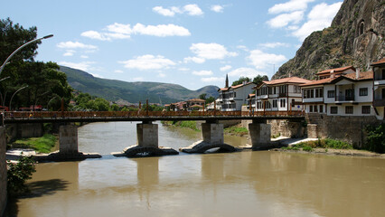 The Alcak Bridge in the city of Amasya in Turkey was built during the Roman Period.