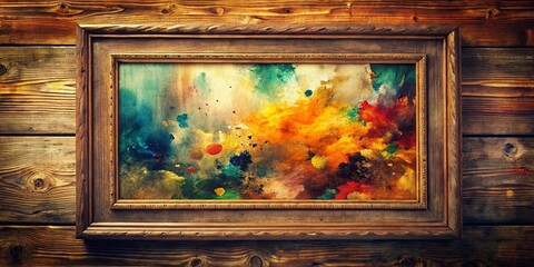 Vintage Brush Stroke Art: Captivating Textures and Colors in Retro Aesthetic Photography for Artistic Inspiration and Wall Decor