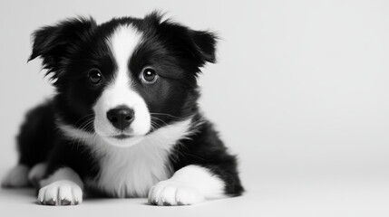 black and white border
