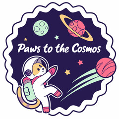 christmas card with santa claus, a cartoon of a space suit with a space suit on it