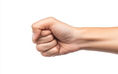 woman hand professional photo on clean bright white background