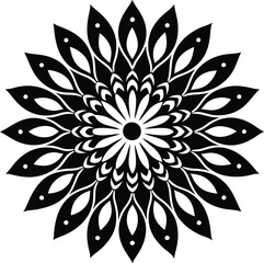 Radiance Circle mandala design 