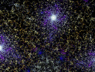 Imaginatory fractal abstract background Image