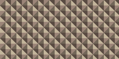 Seamless colorful grid metallic triangle geometric pattern structure textile fabric vector repeat square overlap texture background.