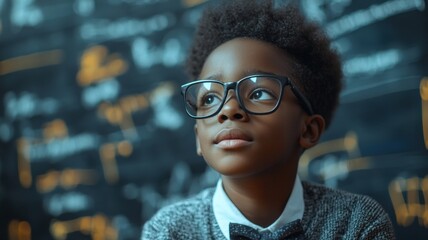 Student engaging with ai teacher in math lesson at school educational setting interactive environment focused viewpoint