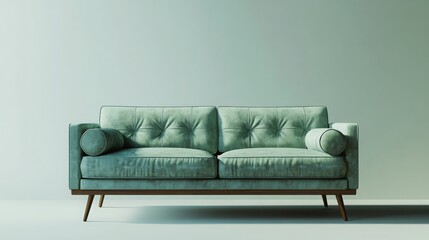 Modern 3D Pastel Sofa for Stylish Interiors