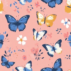 pattern butterfly graphic design print