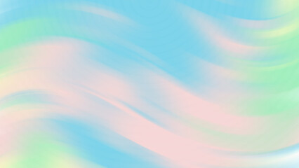 Obraz premium Soft pastel hues create gentle flowing waves, ideal for backgrounds, design projects, and calming visuals for various creative purposes.