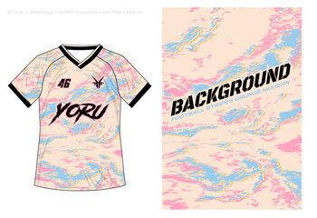 pastel wind abstract grunge sublimation jersey basketball volleyball girl pink water camouflage pattern