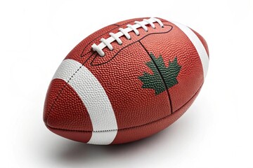 Fototapeta premium American football ball isolated on a white background
