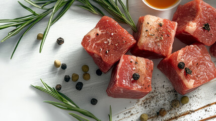 delicious beef cubes easy recipes with rosemary and peppercorn