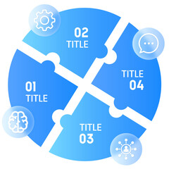 Business and Technology Infographic Glasmorphism Template Element Asset Presentation Eps