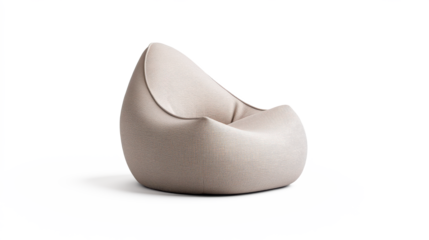 A white chair with a pattern of animal prints