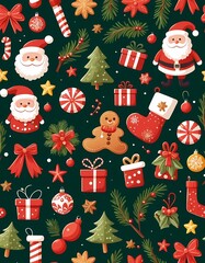 Magical holiday themed Christmas designs