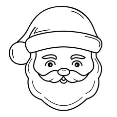 Happy Santa Claus Vector Illustration