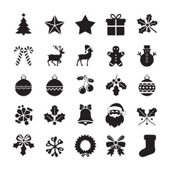 Obraz premium Christmas day coloring page cute holiday characters, gifts, and winter magic