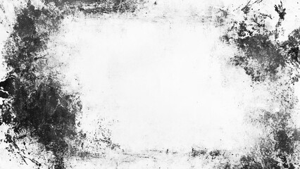 Grunge background with frame. Black and white photo frame Grunge background. Grunge background. Grunge frame. Grunge border. 