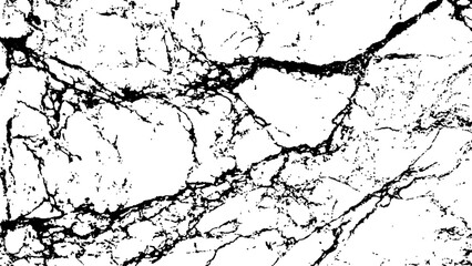 Abstract grunge black and white distressed texture background. Rustic cracked texture with many cracks and scratches. Abstract background. Graphic illustration with transparent background.