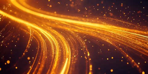 Obraz premium Radiant Energy - Bokeh Blur Background