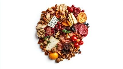 Vibrant Harvest: A Colorful Display of Nature's Bounty