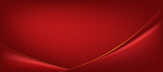 red abstract elegant background vector illustration, banner business product present