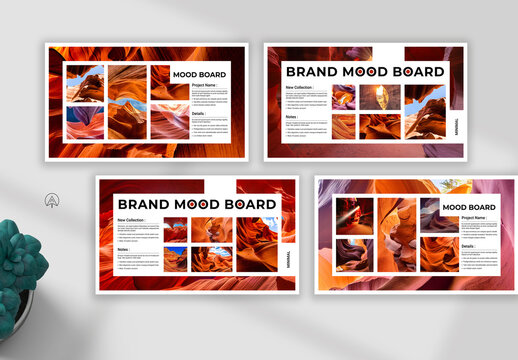 Minimal Mood Board Layout