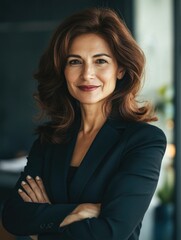 Obraz premium Professional Woman Executive Portrait