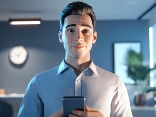 Busy Professional, Cell Phone