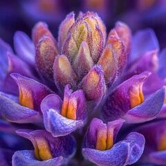 Floral blooming action vibrant garden nature photography close-up view macro perspective for tranquil aesthetics