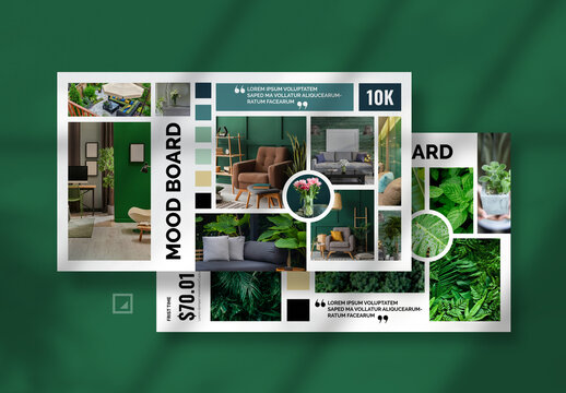 Nature Moodboard Layout